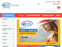 Tablet Screenshot of etech.com.ni