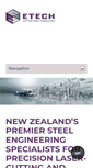 Mobile Screenshot of etech.net.nz